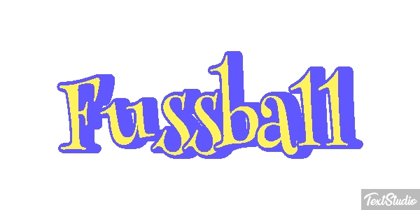 Fussball Text effect