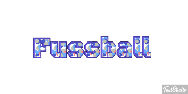 Fussball Text effect