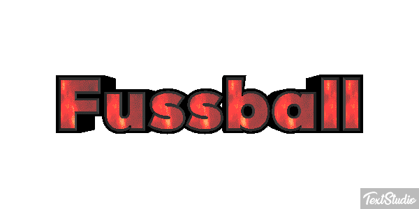 Fussball Text effect