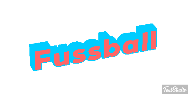 Fussball Text effect