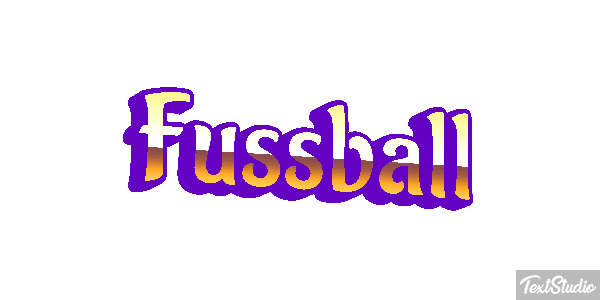 Fussball Text effect
