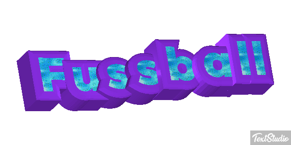 Fussball Text effect
