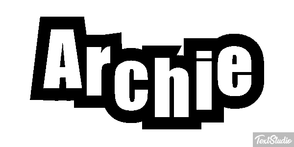 Archie Effetto testo