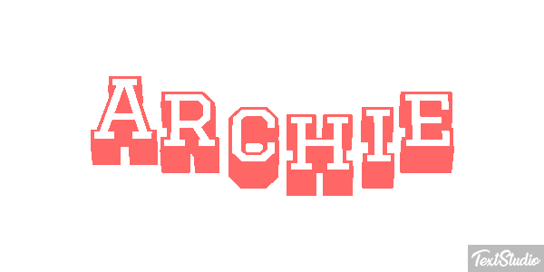 Archie Effetto testo