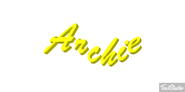 Archie Effetto testo