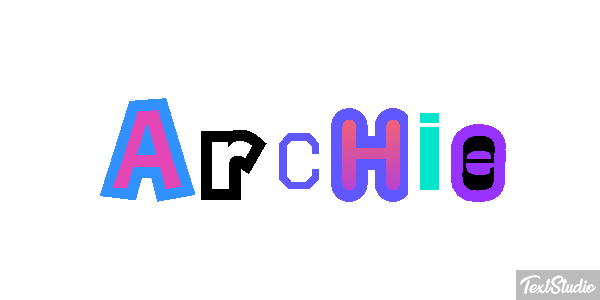 Archie Effetto testo