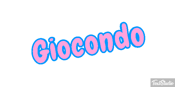 Giocondo Efeito do texto