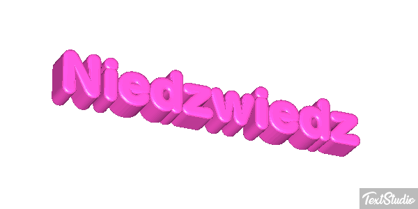 Niedźwiedź Efekt tekstowy