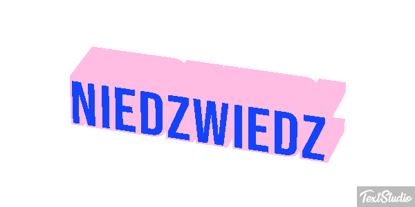 Niedźwiedź Efekt tekstowy