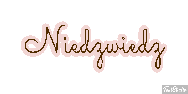 Niedźwiedź Efekt tekstowy
