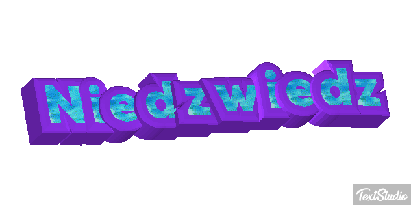 Niedźwiedź Efekt tekstowy