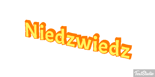 Niedźwiedź Efekt tekstowy