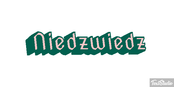 Niedźwiedź Efekt tekstowy
