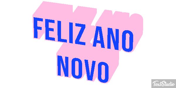 Feliz Ano Novo Efeito do texto