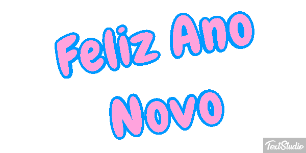 Feliz Ano Novo Efeito do texto