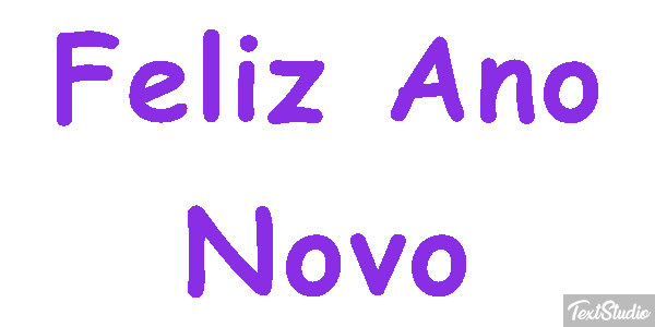 Feliz Ano Novo Efeito do texto