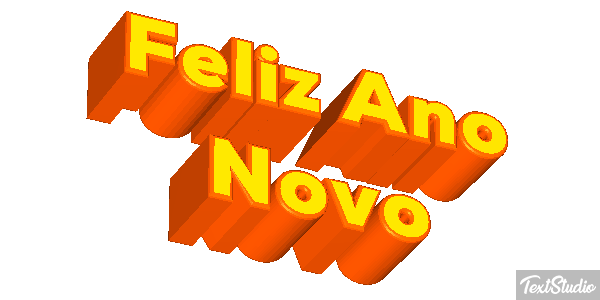 Feliz Ano Novo Efeito do texto