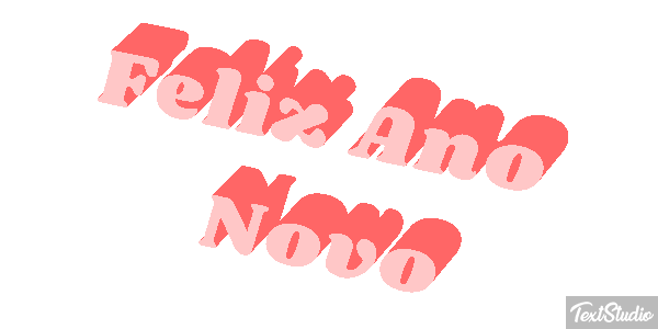 Feliz Ano Novo Efeito do texto