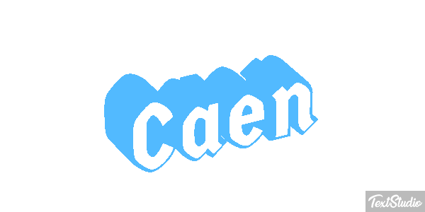 Caen テキスト効果