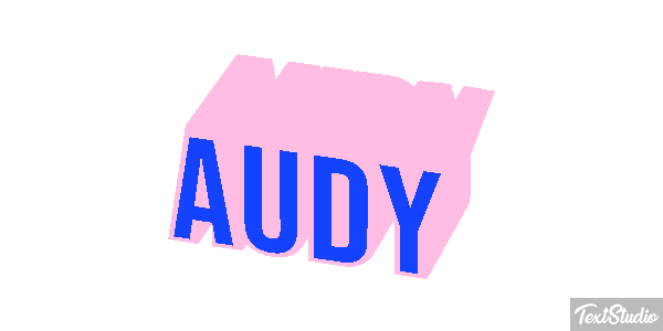 Audy Text effect