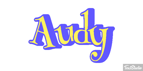 Audy Text effect
