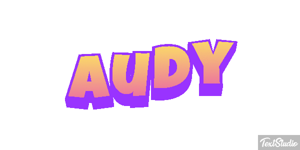 Audy Text effect