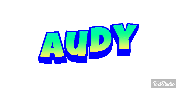 Audy Text effect