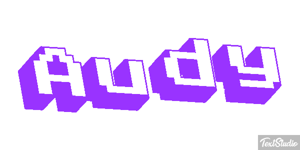 Audy Text effect