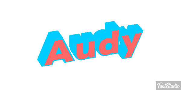 Audy Text effect
