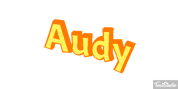 Audy Text effect