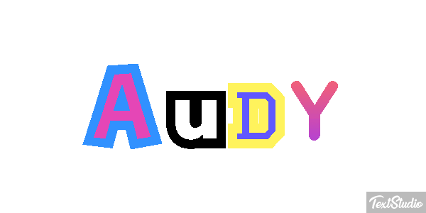 Audy Text effect