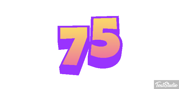 75 Effetto testo