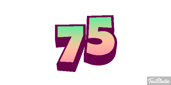 75 Effetto testo