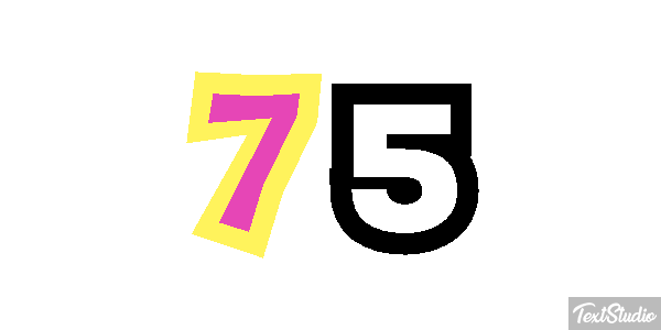 75 Effetto testo