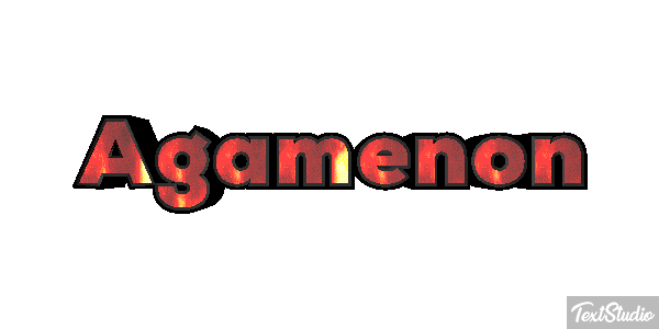 Agamenón Efecto de texto