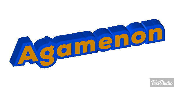 Agamenón Efecto de texto