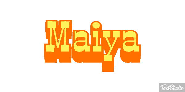 Maiya Effetto testo