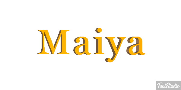 Maiya Effetto testo
