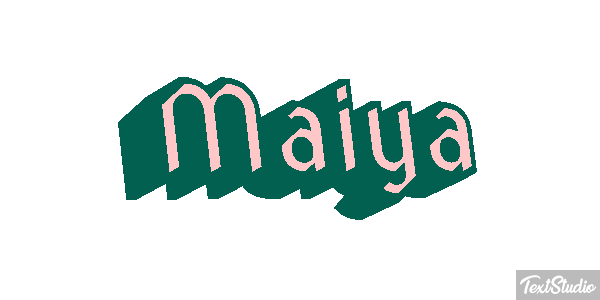 Maiya Effetto testo