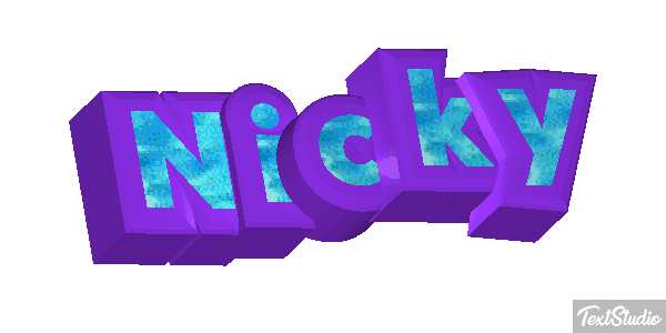 Nicky Text effect