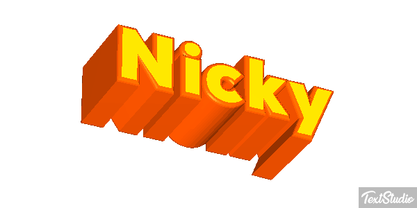 Nicky Text effect