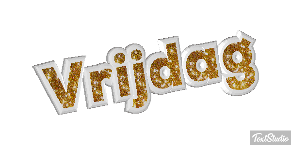 Vrijdag Text effect