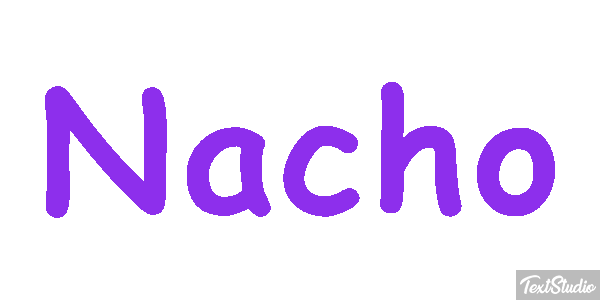 Nacho Efecto de texto