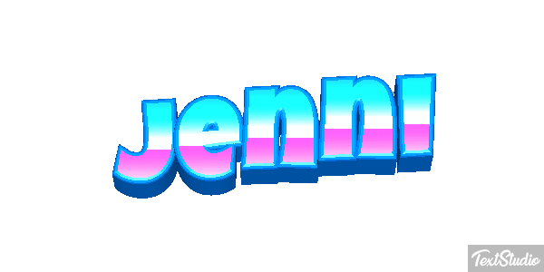 Jenni Текстовый эффект