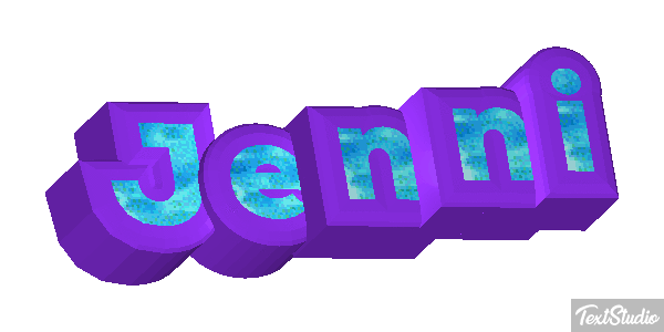 Jenni Текстовый эффект