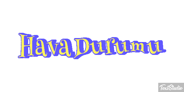 Hava Durumu Efeito do texto