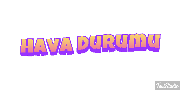 Hava Durumu Efeito do texto