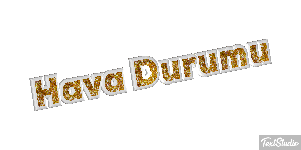 Hava Durumu Efeito do texto