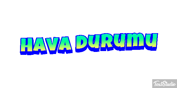 Hava Durumu Efeito do texto