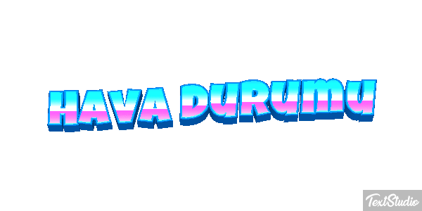 Hava Durumu Efeito do texto